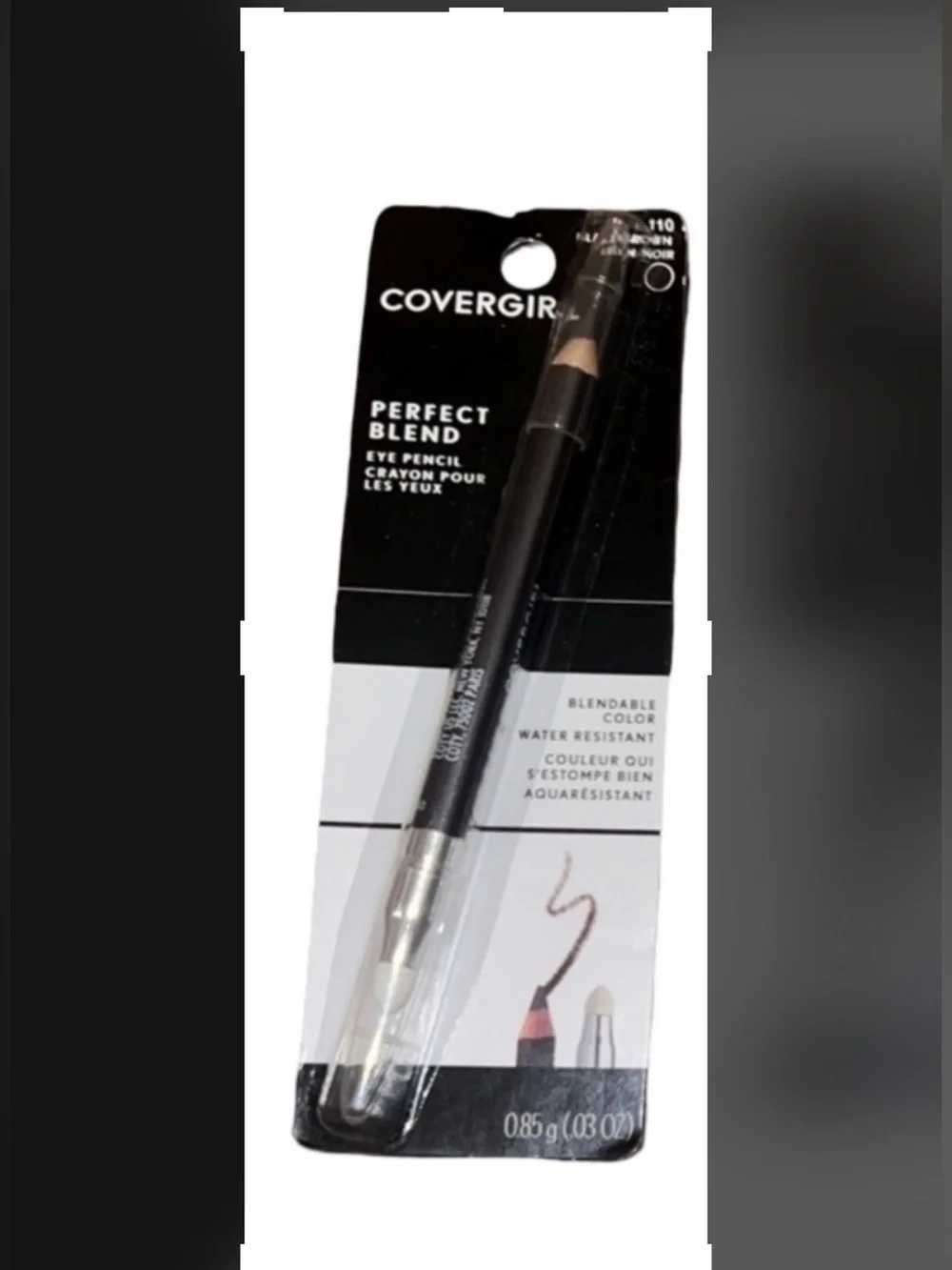COVERGIRL Perfect Blend Eye Pencil 110 Black Brown FINAL PRICE DROP